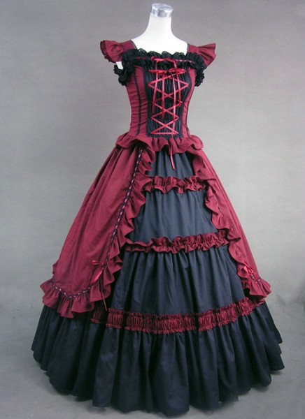 Adult Costume Gothic Lolita Dress - Click Image to Close